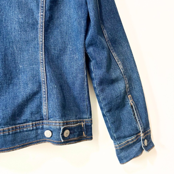 Old Navy Classic Jean Jacket Medium Wash Size M - Picture 6 of 7
